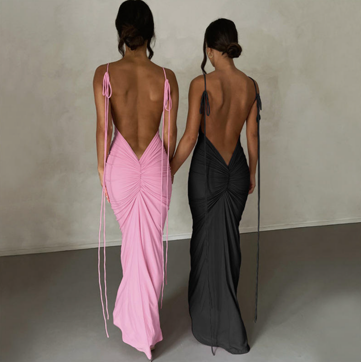 Women's Backless Club Dress